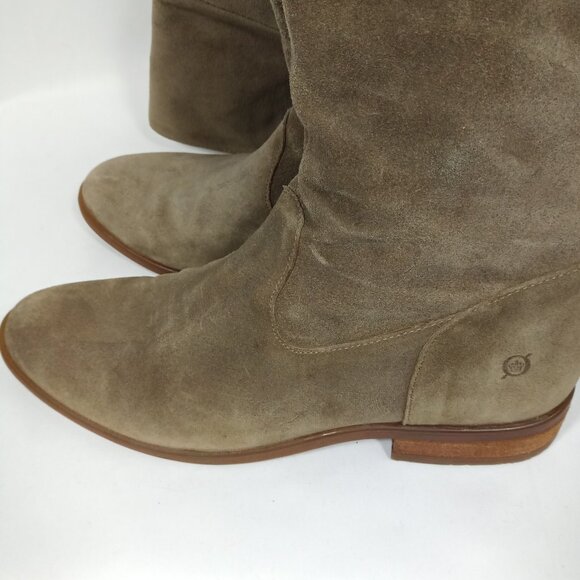 Born Tan Over the Knee Boots - Picture 11 of 14